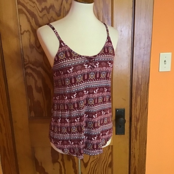 3 for 20 $ bundle Pink Republic Boho stripes elephants tank top - Picture 8 of 9